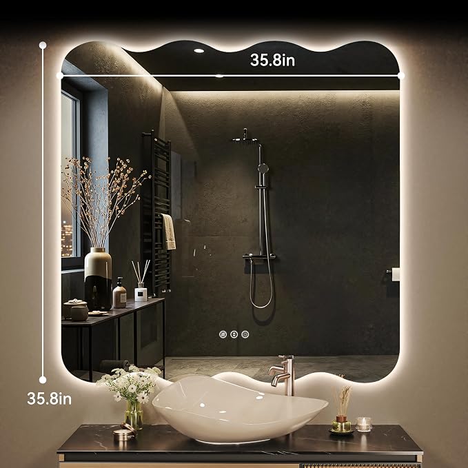Hasipu Wavy Full Length Mirror - Image 2