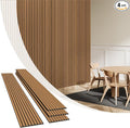 Olanglab Wood Wall Panels 4 Pack, Wood Slat Acoustic Wall Panels, 94.5"x12.6" by Olanglab