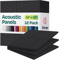 Acoustic Panels 12-Pack Soundproof Wall Panels 12"x12"x0.4" Decorative Sound by EkkogoAcousticPanels