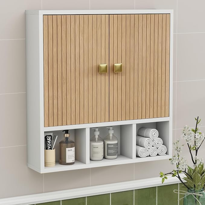 Bathroom Wall Cabinet, Wooden Medicine Cabinet by Tltaroni