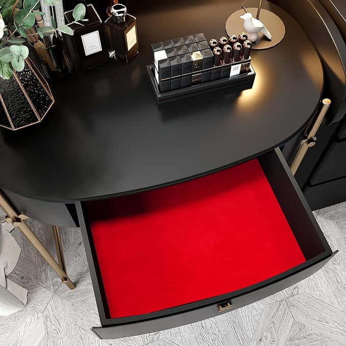 VEELIKE Bright Red Velvet Flocking Liner Self Adhesive Felt Drawer Liners - Image 3