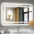 Briivue 40x24 Inch LED Bathroom Mirror by Briivuemodernmirrors