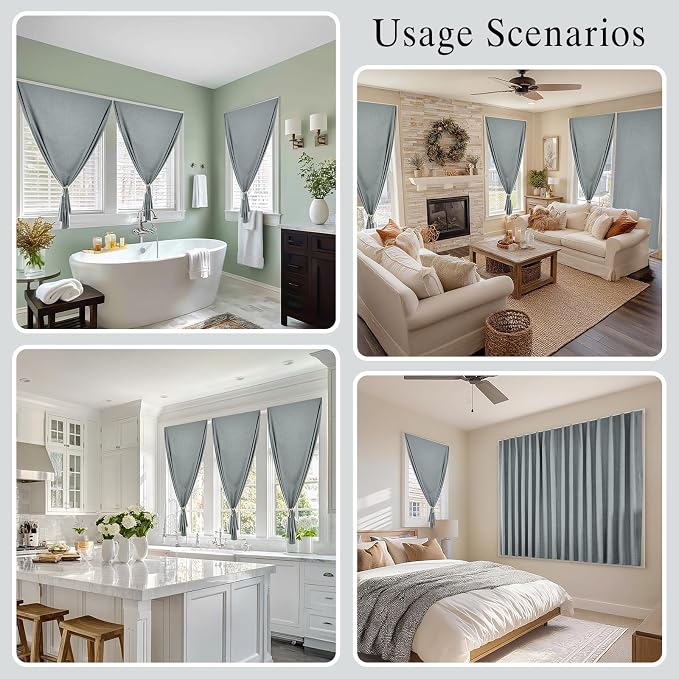 Self-Adhesive Total 100% Blackout Window Treatment - Image 7