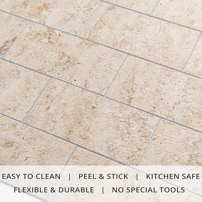 StyloVue 100 Pieces Peel and Stick Backsplash - Image 3