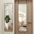 Full Length Door Mirror 14x48, Metal Frame by JAWGLOW