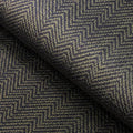 FunStick 24"x394" Black and Gold Grasscloth Peel and Stick Wallpaper Textured by FunStick