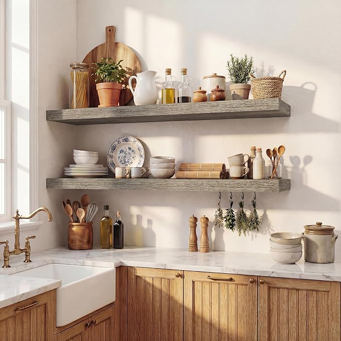Dreamland 40 Inches Floating Shelves - Image 2