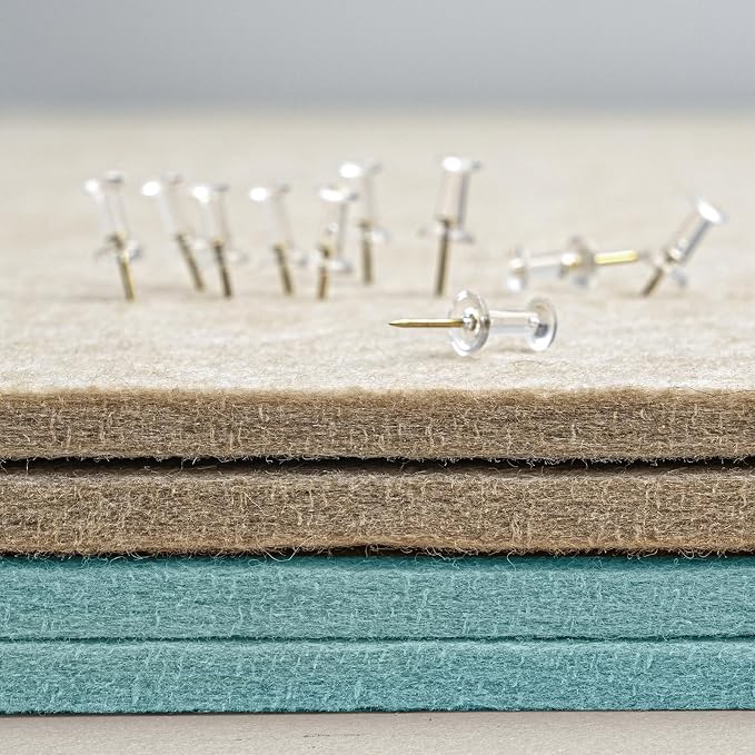 Lightomorrow Bulletin Board, 35 x 17 1/2 inches Felt Board - Image 7