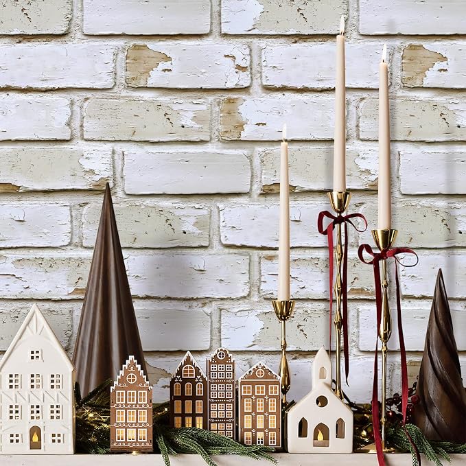 COMSTICKC 3D Faux Brick Wall Stickers Wall Panels, Small Brick Size, Thin PVC - Image 6