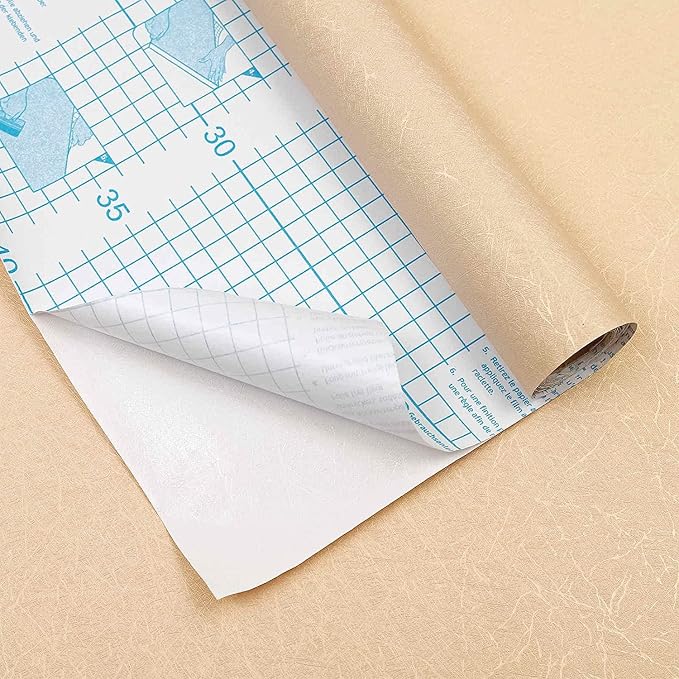 Abyssaly Gold Beige Wallpaper Peel and Stick Wallpaper Removable Contact Paper - Image 2