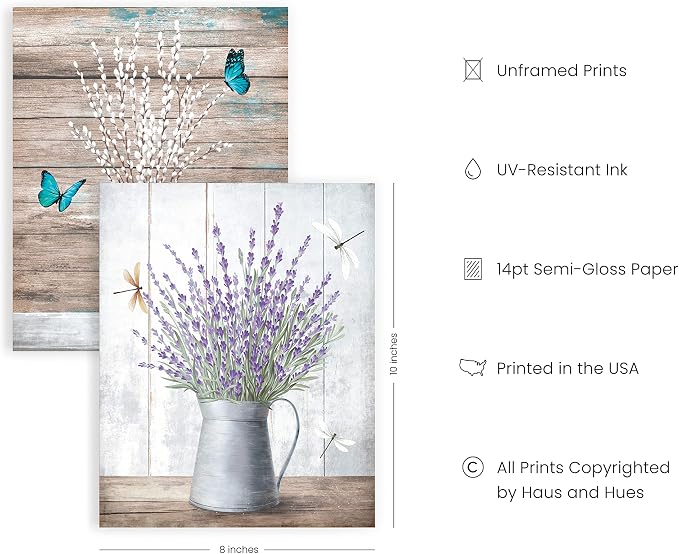 HAUS AND HUES Floral Botanical Prints - Image 2