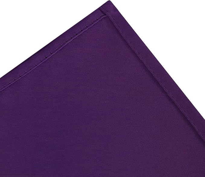 LEMOMO Purple Blackout Curtains 66 x 63 Inch Length/Set of 2 Curtain - Image 8