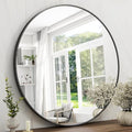 42 Inch Round Bathroom Mirror by EASLY
