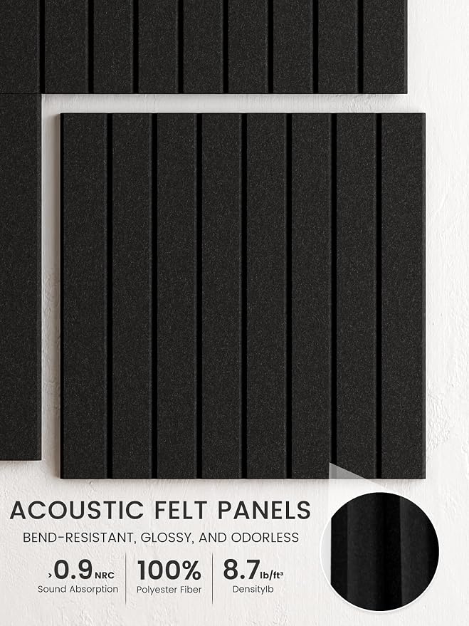 Bumusty Large Cork Board Alternative-48 x 36" Felt Bulletin Board Tiles - Image 3