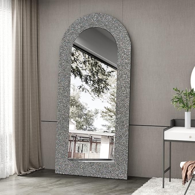 CRE8TIVE Charcoal Holographic Glitter Wallpaper Border Peel and Stick Wall - Image 4