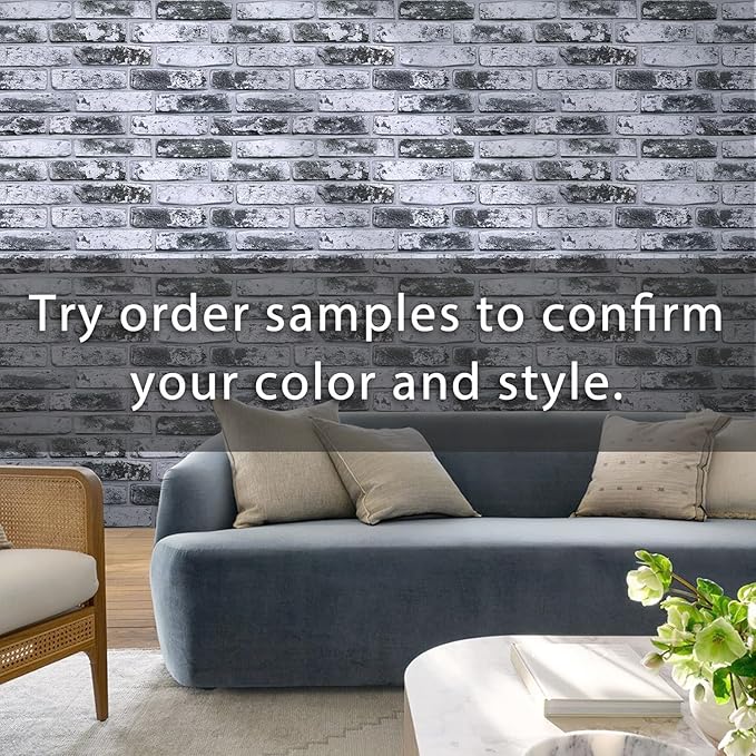 Commomy Faux Brick 3D Wall Panels - Image 2