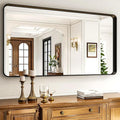 55"x 30" Black Bathroom Mirror by EASLY
