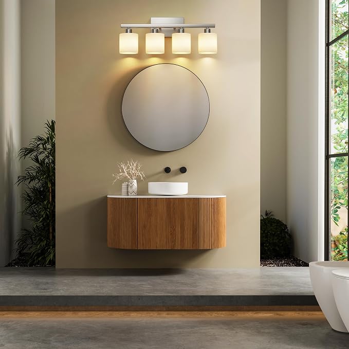 PARTPHONER Bathroom Light Fixtures, Bathroom Lighting Fixtures Over Mirror - Image 9