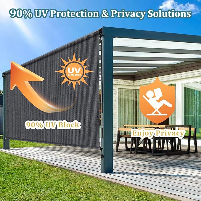 Shade&Beyond Outdoor Roller Shades - Image 2