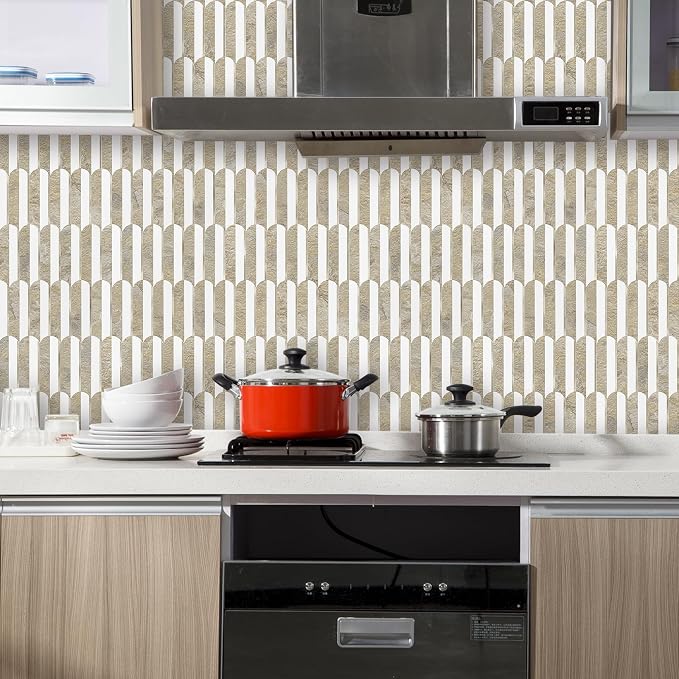Vamos Tile Peel and Stick Backsplash Seamless Tile, 10 Sheets Stick on - Image 6