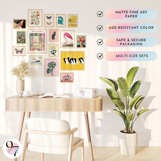 97 Decor LARGE11x14 Eclectic Wall Art Prints - Image 5