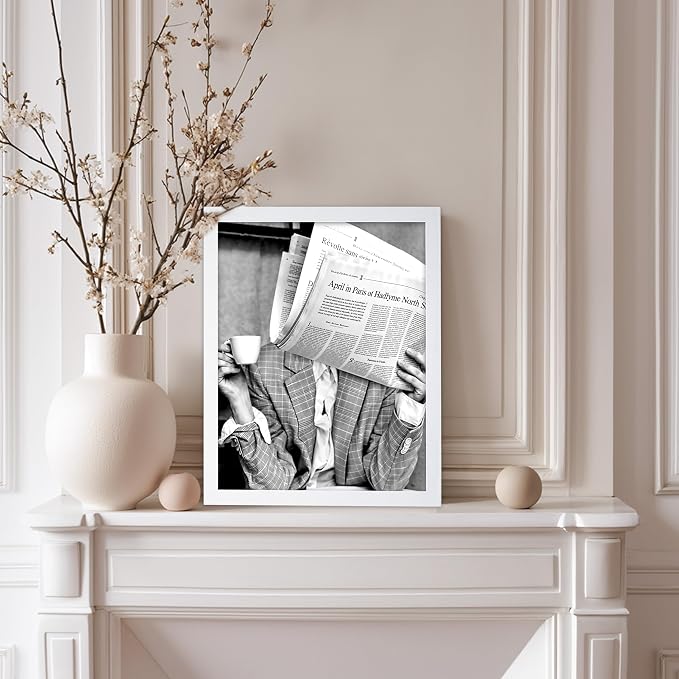 Poster Master Woman Reading Newspaper - Image 5