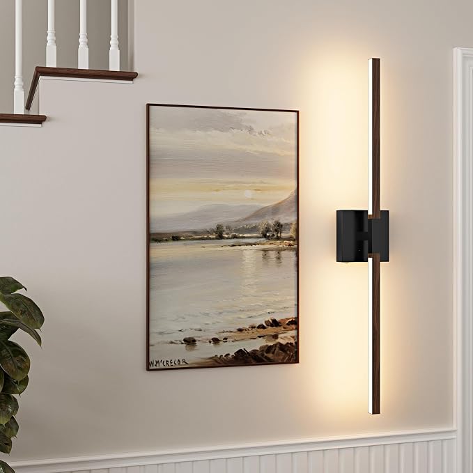 Rayogale Rechargeable Battery Operated Wall Sconce Set Two, 8000mAh Cordless - Image 8