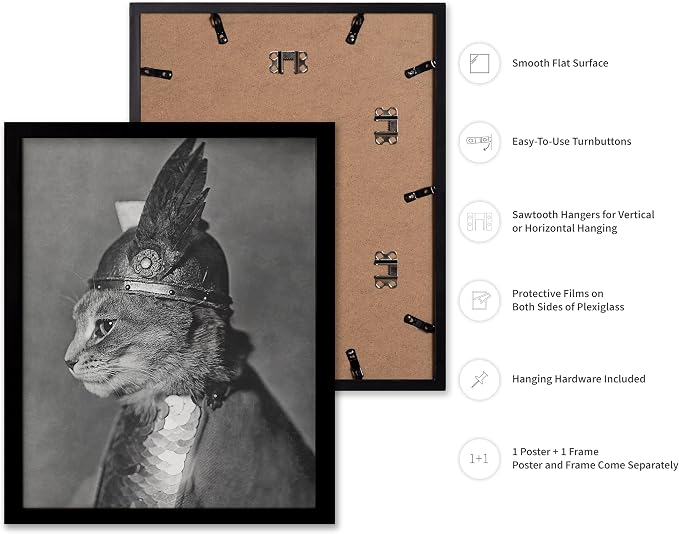 Poster Master Vintage Armored Cat - Image 2