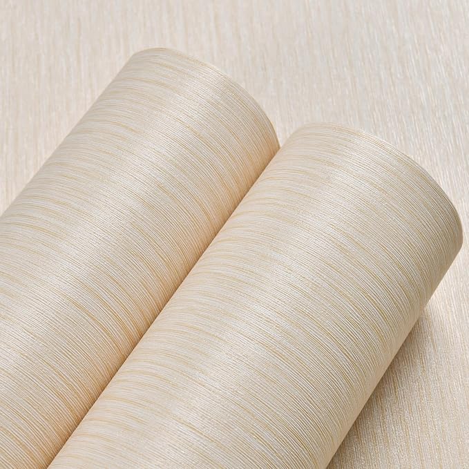 Haimin Grasscloth Wallpaper Peel and Stick 20.9in X 393in Fabric Contact Paper - Image 6