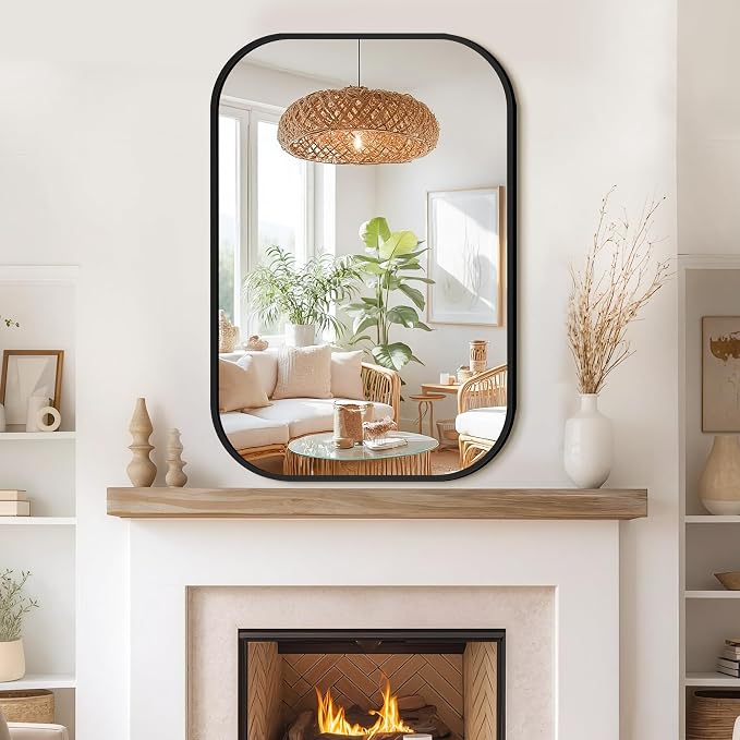 Bathroom Mirror for Wall, HD Reflection Shatterproof Mirror for Living Room - Image 7