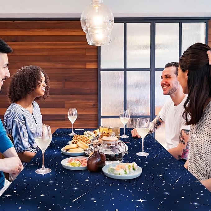 Kochorie 100 Ft X 54 Inch Space Galaxy Tablecloth Roll - Image 7