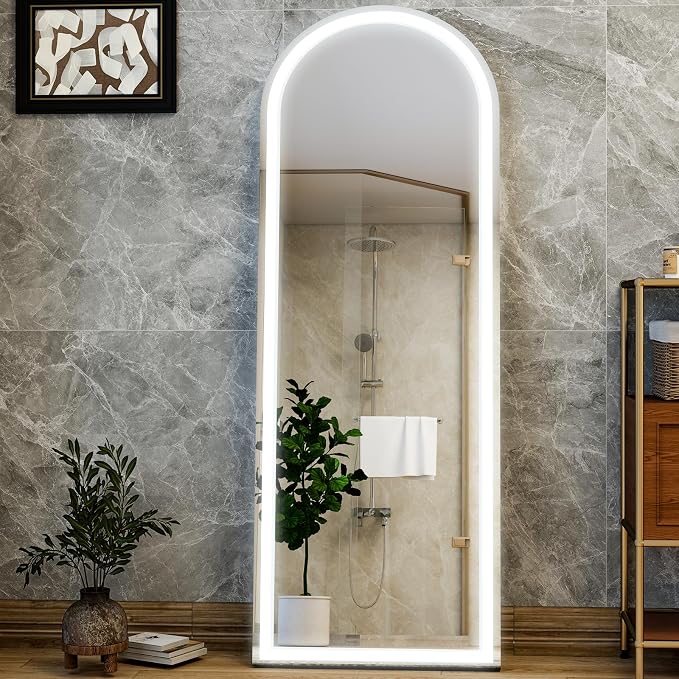 GLSLAND 20"x56" Arched LED Full Length Mirror - Image 2
