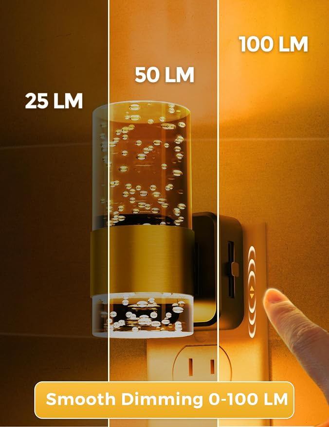 Night Light, Dimmable Amber Night Light - Image 2