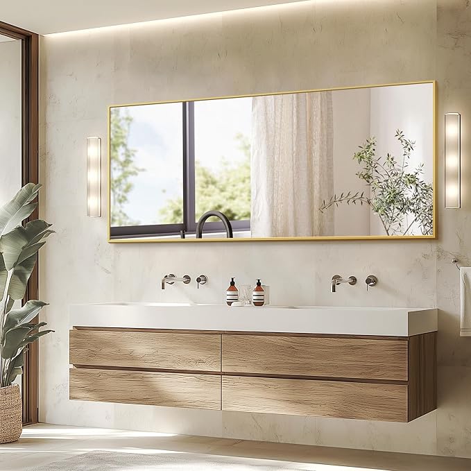 TRAHOME Full Length Standing Mirror, Free Standing or Wall Mount - Image 7