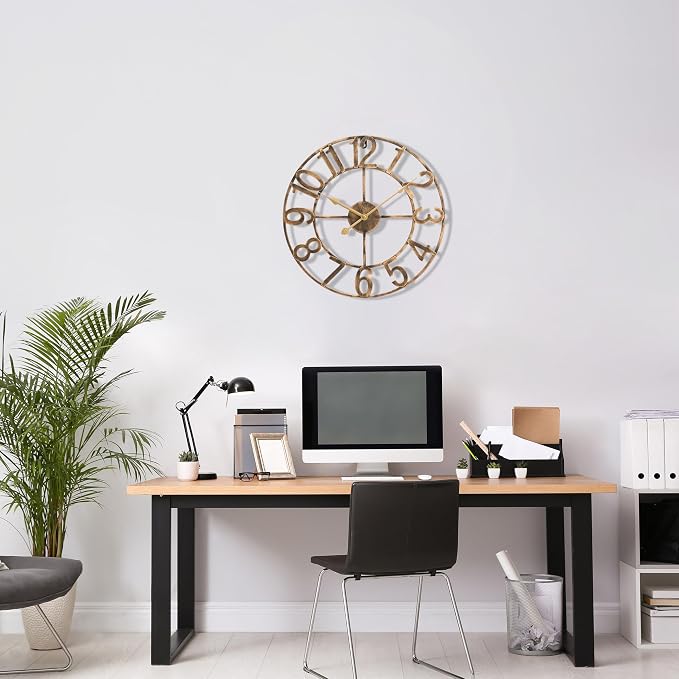Sorbus Large Wall Clock for Living Room Decor - Image 7