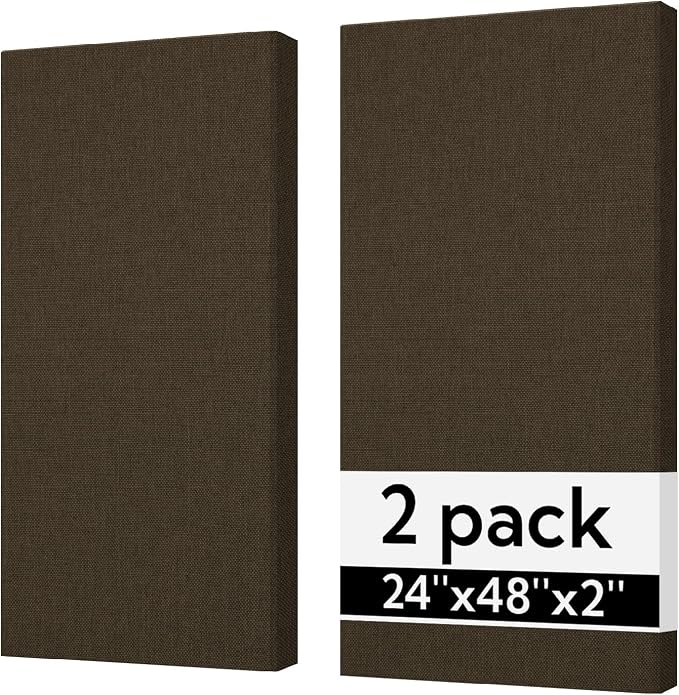 Olanglab Sound Acoustic Panels 2 Pack, Large Sound Proof Panels by Olanglab