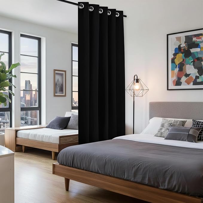 BONZER Black Curtain Dividers - Image 4