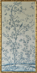 HongFengtang Chinese Rice Paper Print China Flower And Bird Bamboo Frame 54.3 X by Hongfengtang