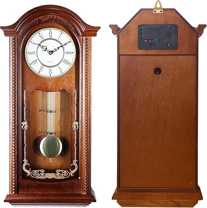 AYRELY® 26IN Grandfather Vintage Wall Clock - Image 2