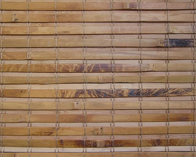 Cordless Woven Wood Roman Shades, 44W x 36H, Hatteras Camel, Sizes 20-72 Wide - Image 6