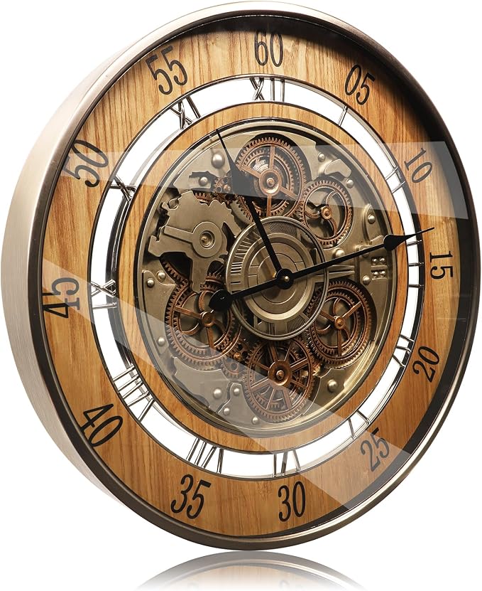 HOIBAI Large Wall Clock, 24 Inch Wall Clocks - Image 2