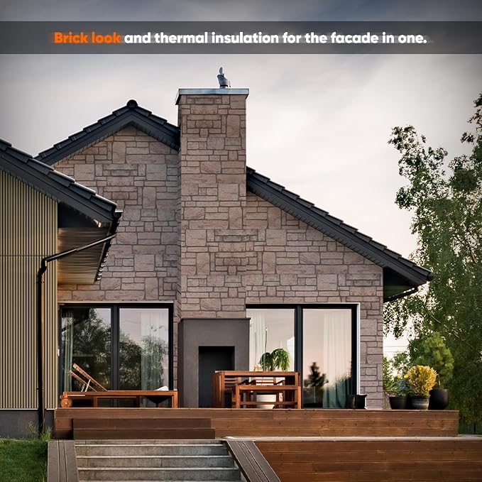 IZODEKOR 3D Brick Effect Wall Panels - Image 4