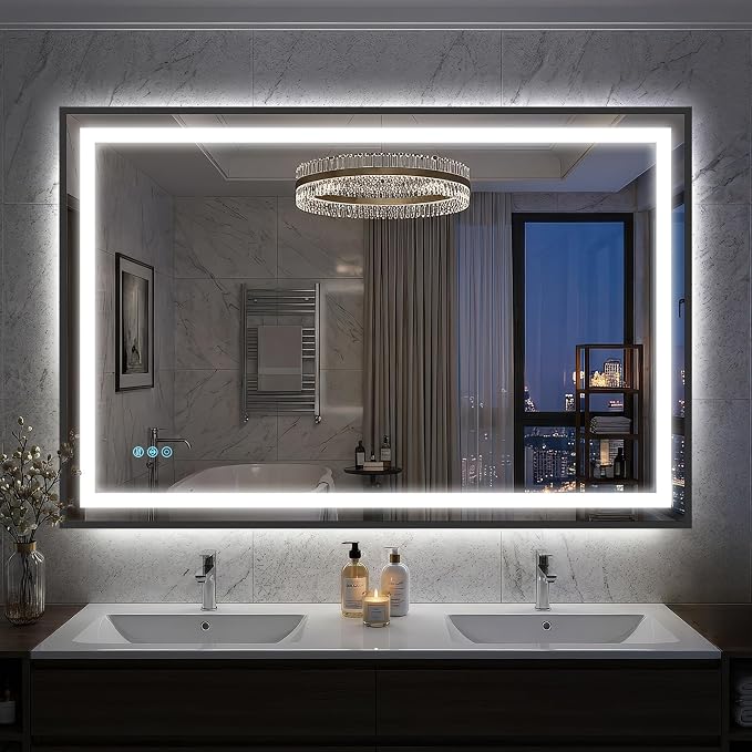 Antok 48X32 LED Bathroom Mirror - Image 2