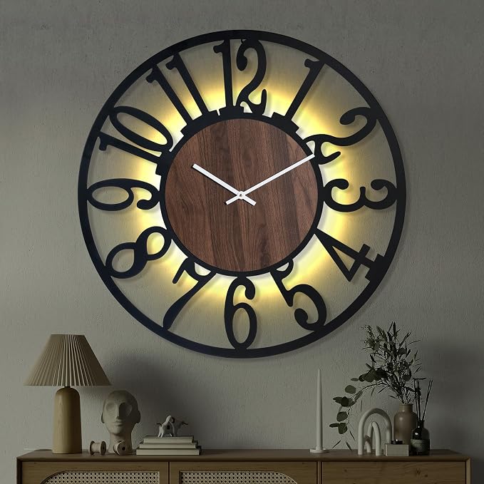 32'' Large Silent Wall Clock by Casaformia
