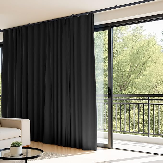 Room Divider Curtains Flexible Ceiling Tracks Set Curtain Track Ceiling Mount - Image 2