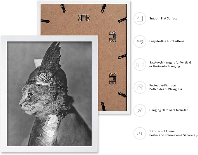 Poster Master Vintage Armored Cat - Image 2