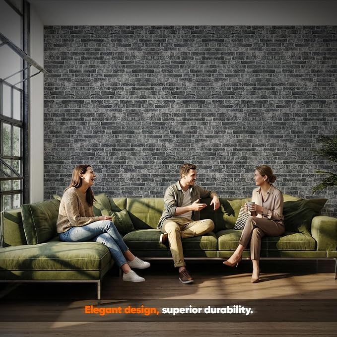 IZODEKOR 3D Wall Panels Brick Effect - Image 2