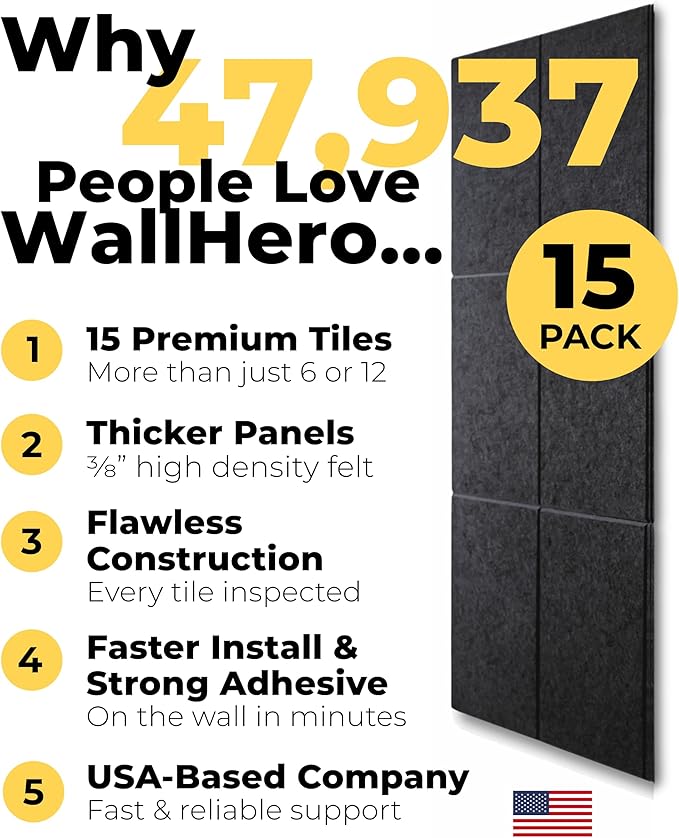 WALLHERO Large Cork Board Alternative | 15 Pack | Sizing Up to 59”x36” - Image 8