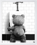 Poster Master Funny Teddy Bear Print by PosterMaster