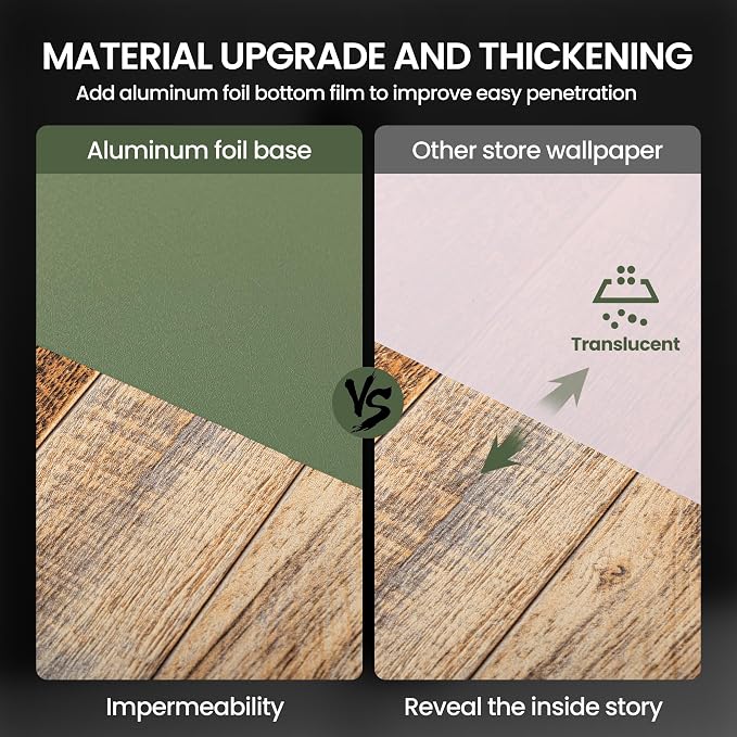 practicalWs Green Contact Paper Peel and Stick Wallpaper - Image 8